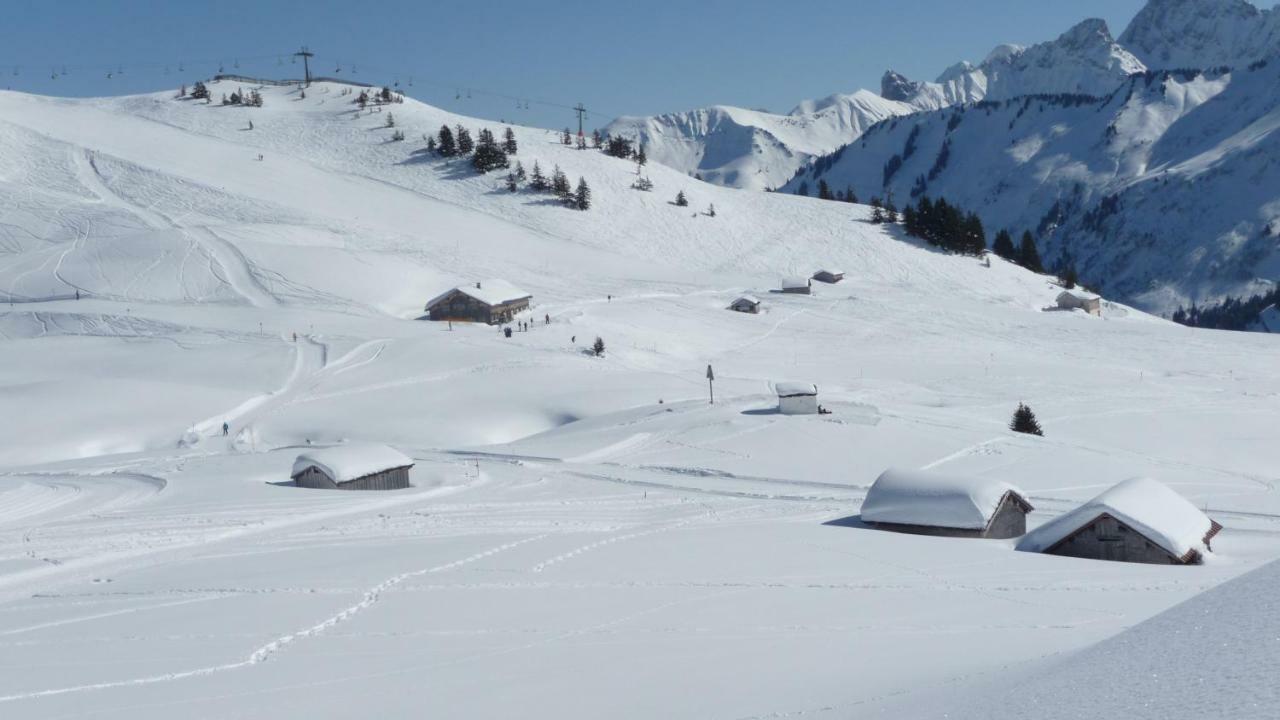 Gaestehaus Lutz Mellau Bagian luar foto